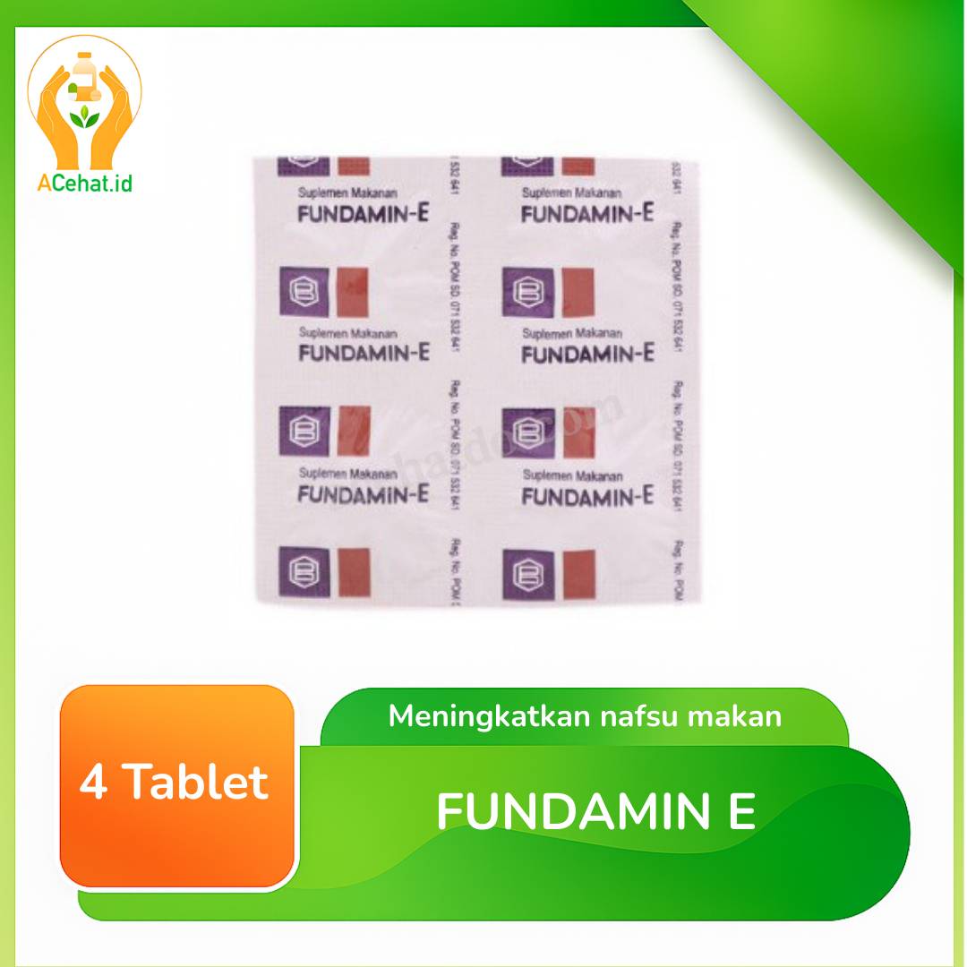 FUNDAMIN-E 25 strip @4 tab