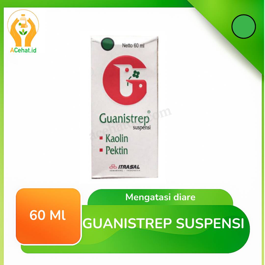 GUANISTREP SUSPENSI 60 ML