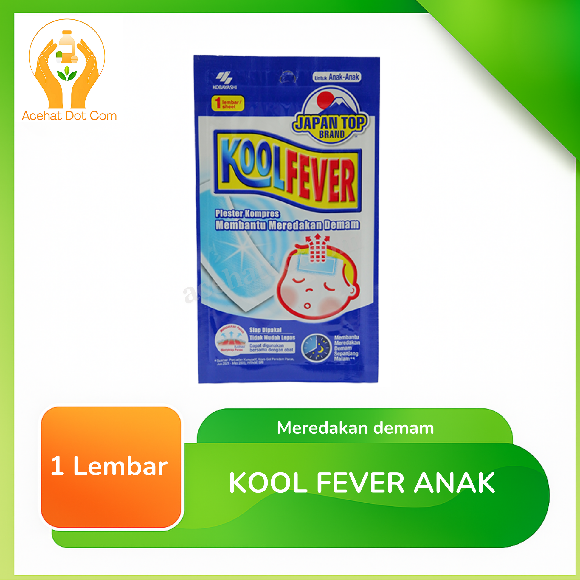 Koolfever Anak Isi 1 Sachet - Acehat