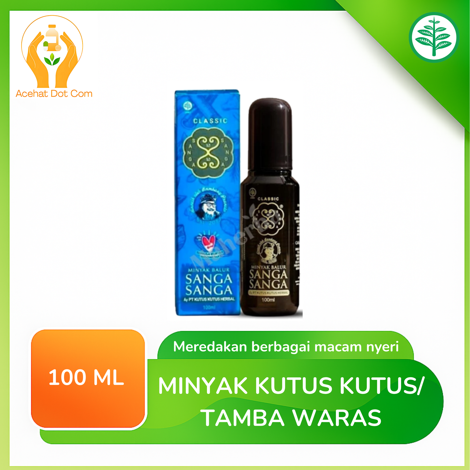 Minyak Kutus Kutus Minyak 100Ml 