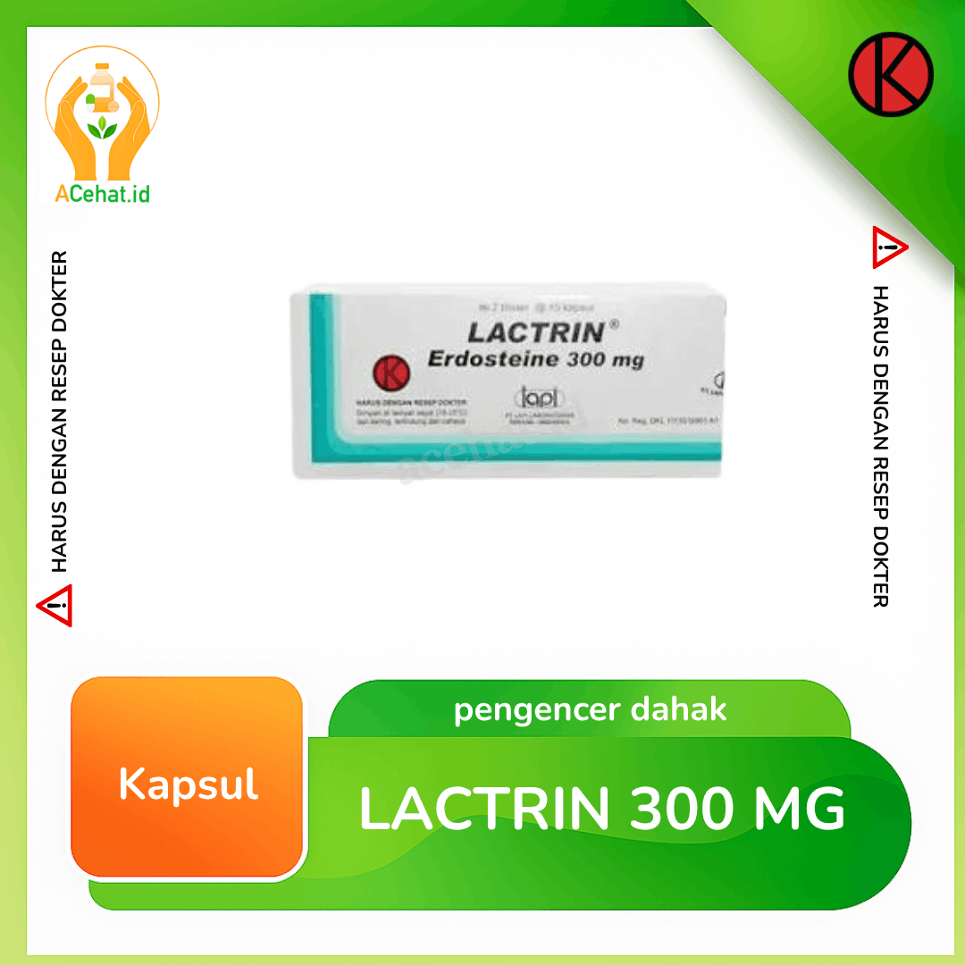 Lactrin 300 mg 10 Kapsul