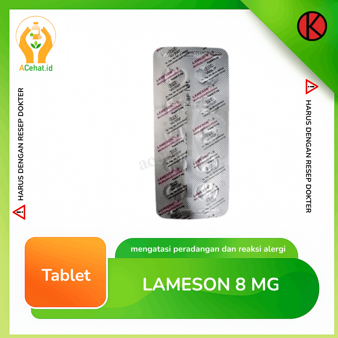 Lameson 8 mg 10 Tablet