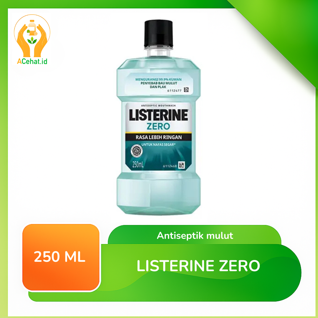 LISTERINE ZERO 250 ML