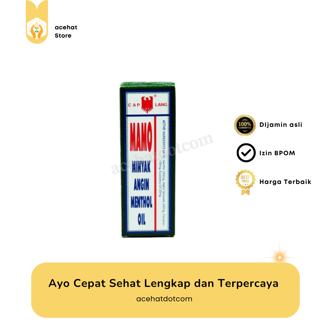 Minyak Angin Menthol Oil 3 Ml 