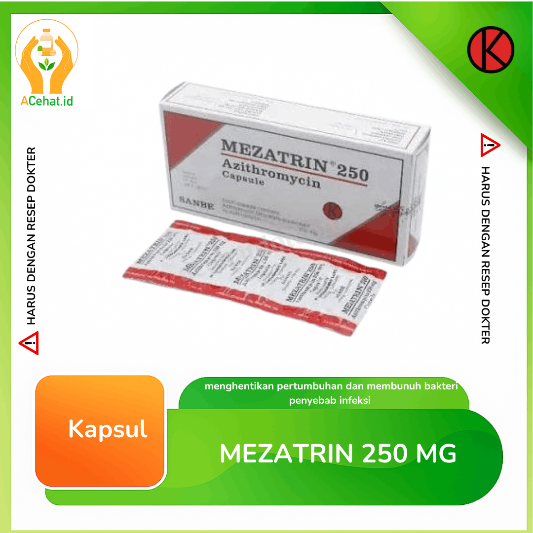 Mezatrin 250 mg Kapsul