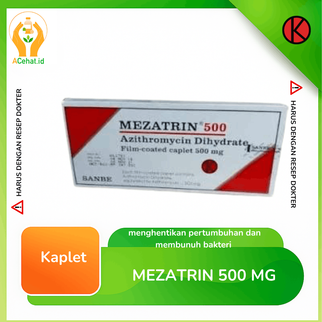 Mezatrin 500 mg Kaplet