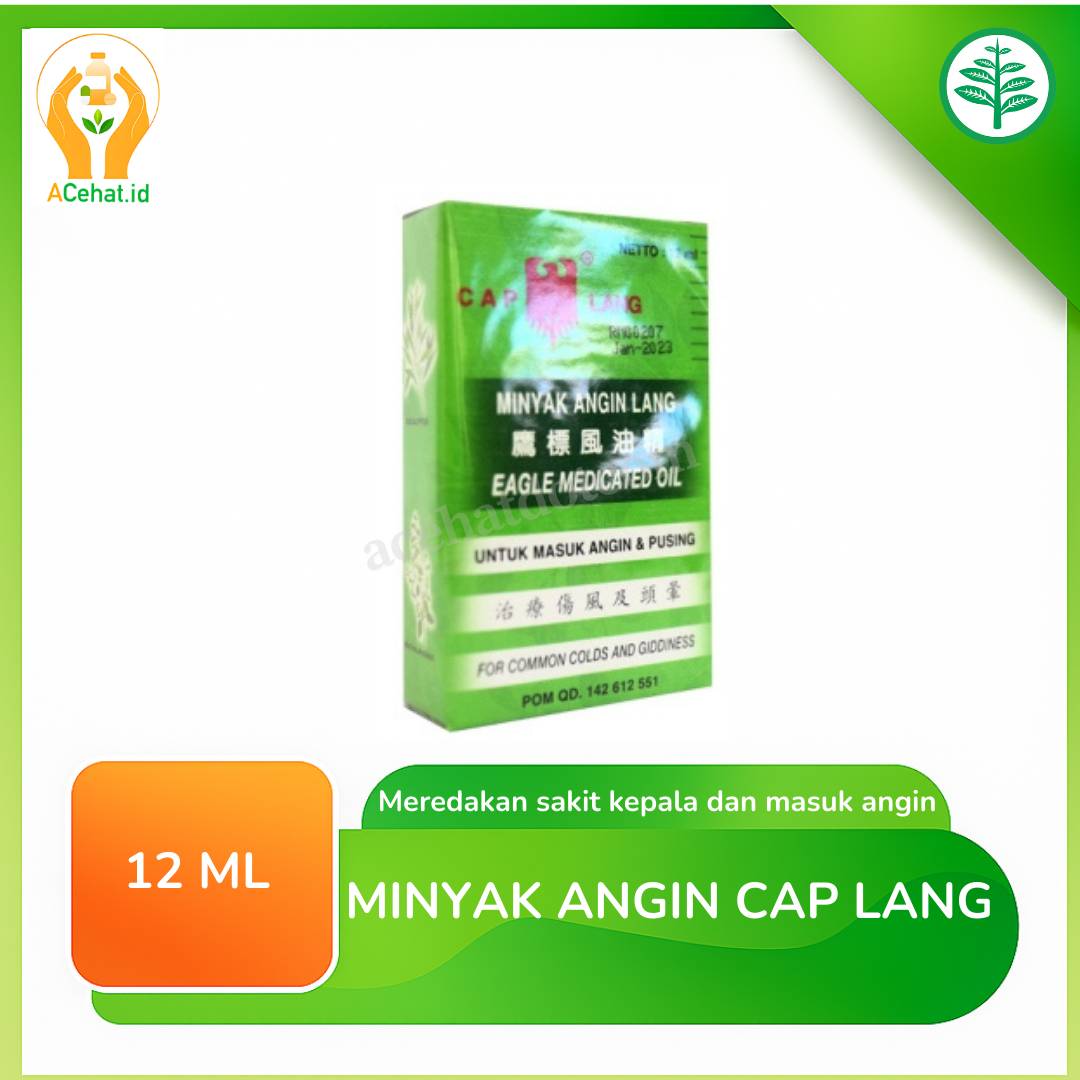Minyak Angin Lang 12 Ml - Acehat