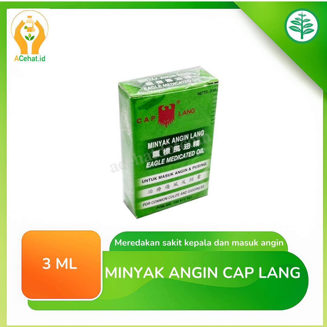 Minyak Angin Lang 3 Ml - Acehat