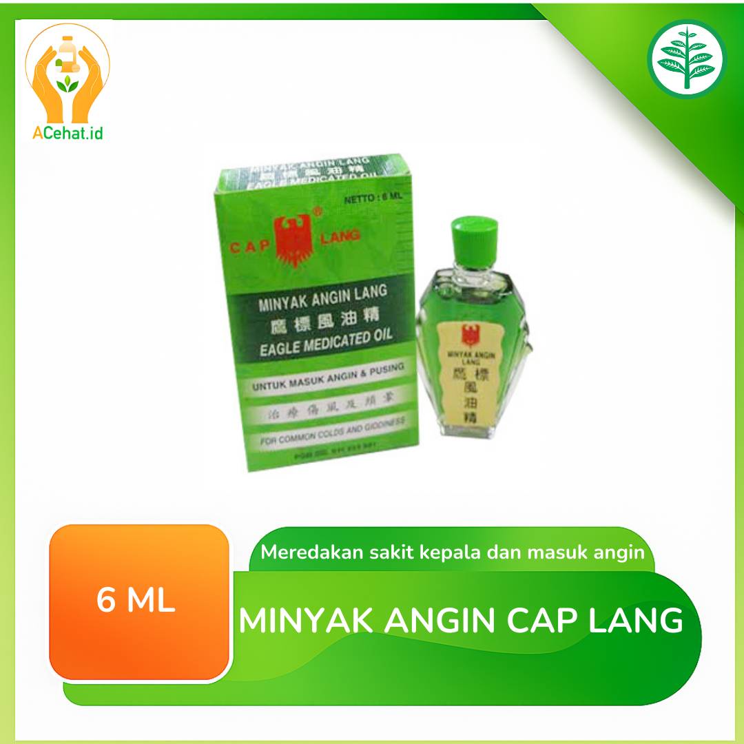 Minyak Angin Lang 6 Ml - Acehat