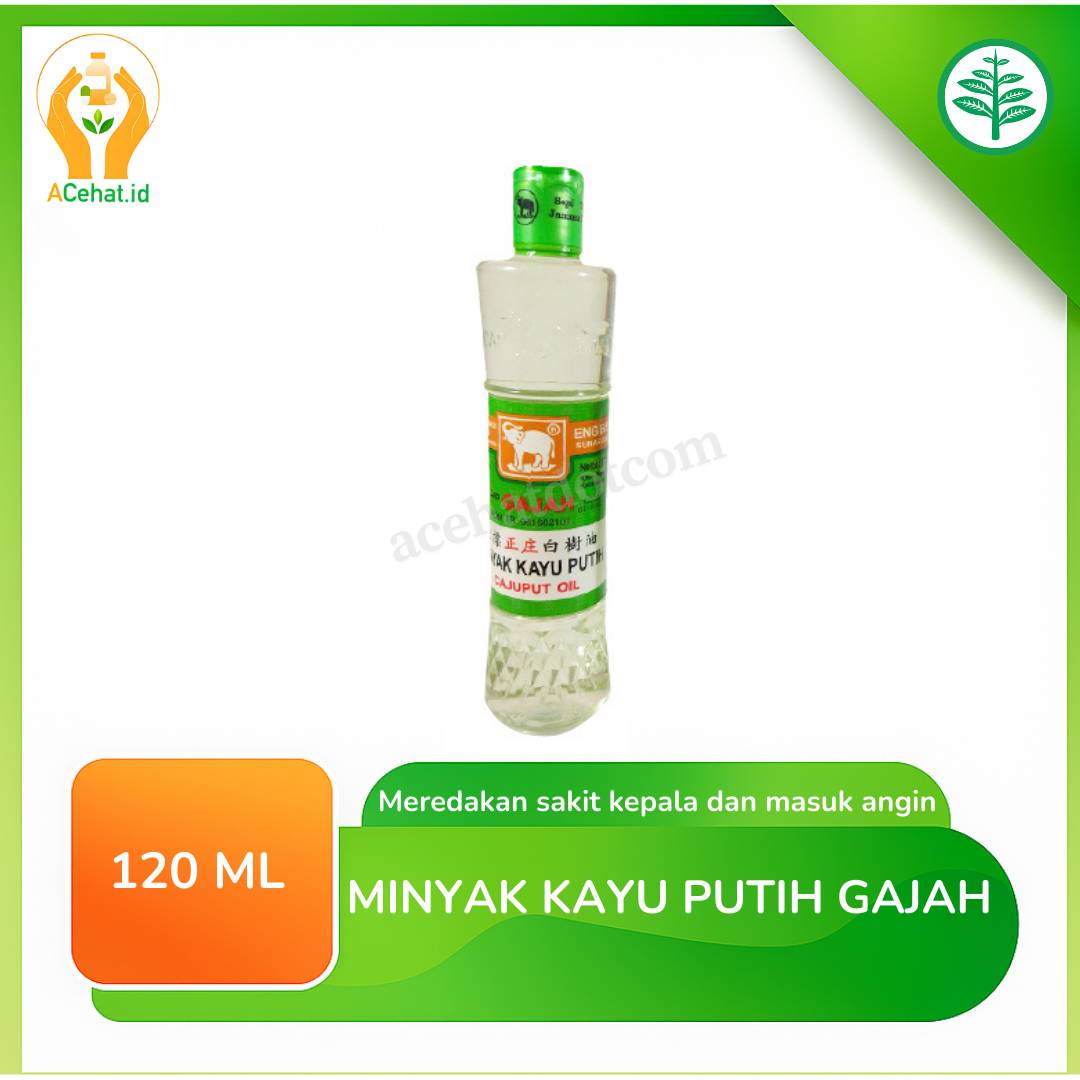 Minyak Kayu Putih Gajah 120 Ml - Acehat