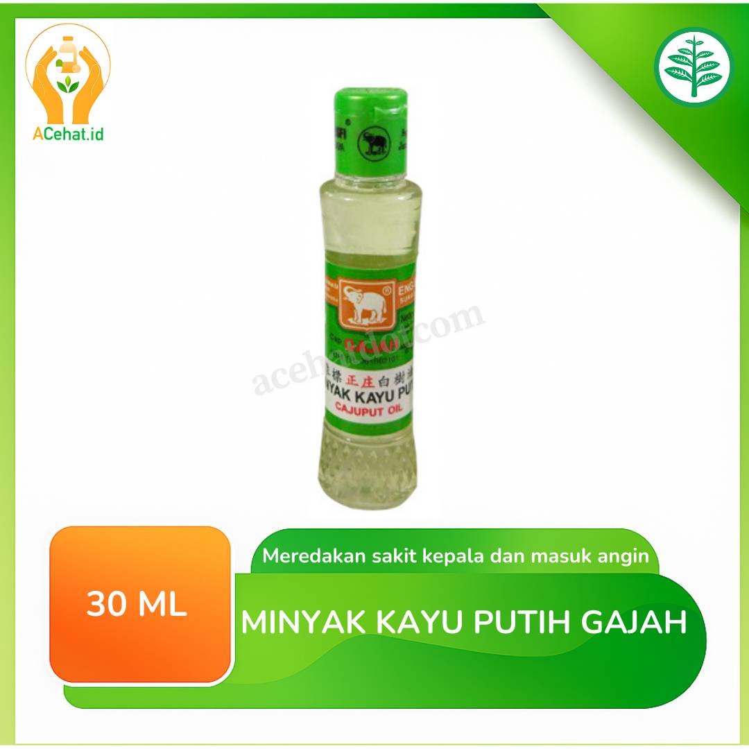 Minyak Kayu Putih Gajah 30 Ml - Acehat
