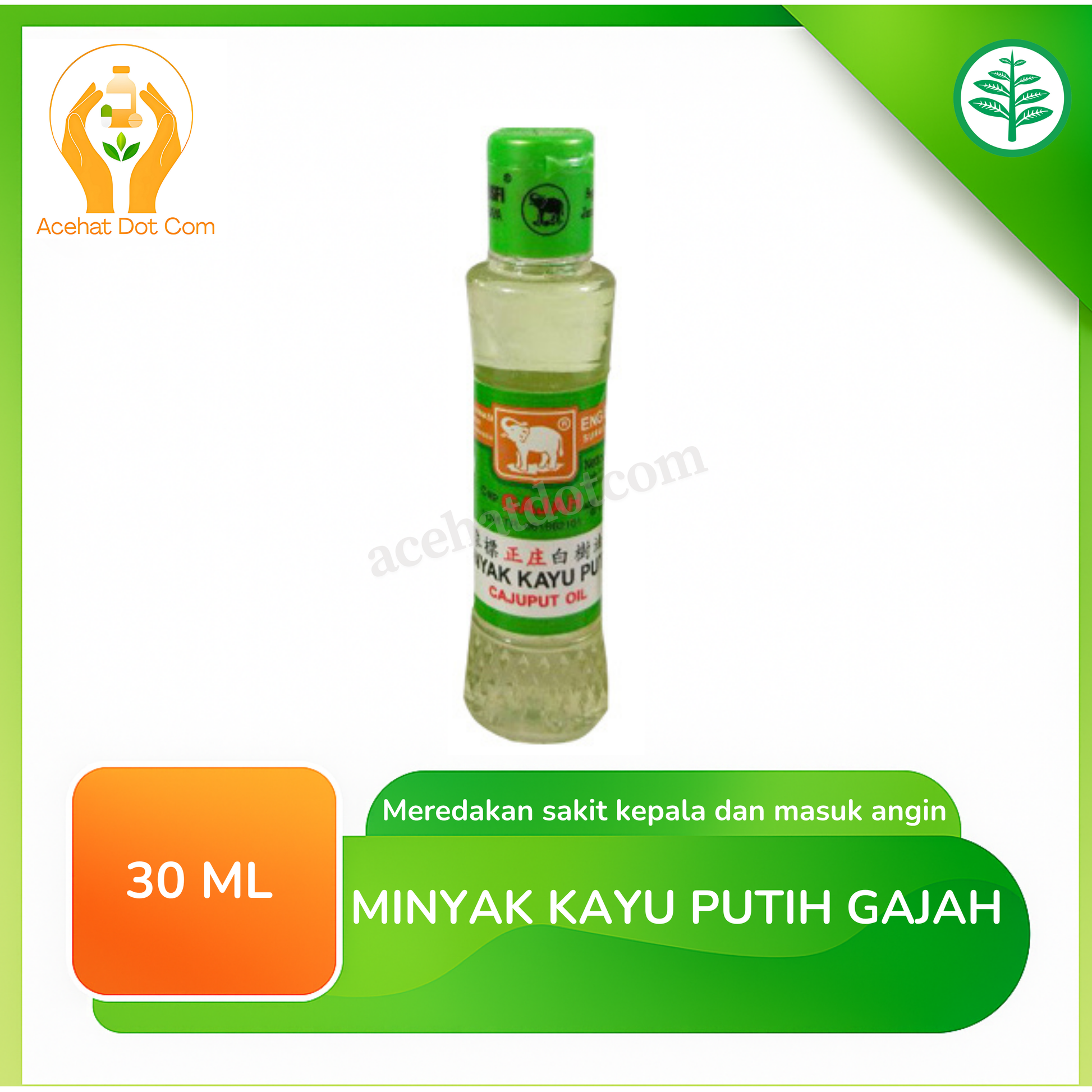 Minyak Kayu Putih Gajah 30 Ml 
