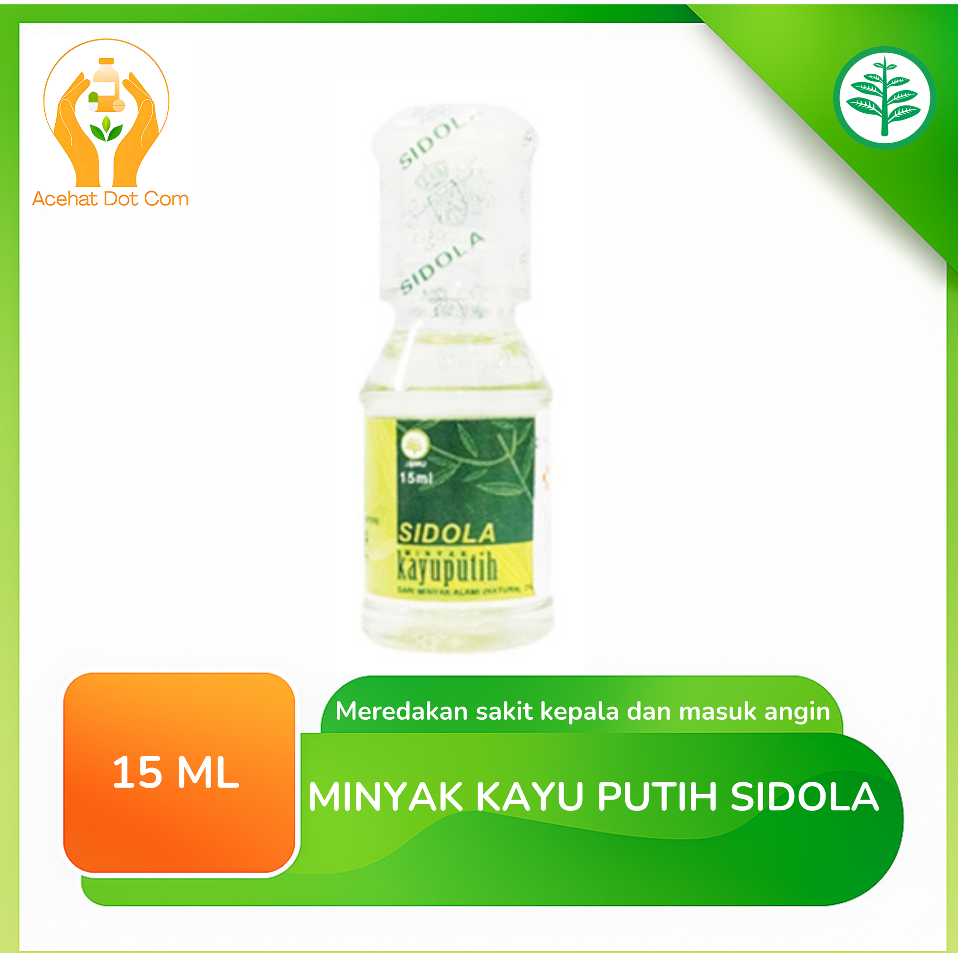 Minyak Kayu Putih Sidola 15 Ml 