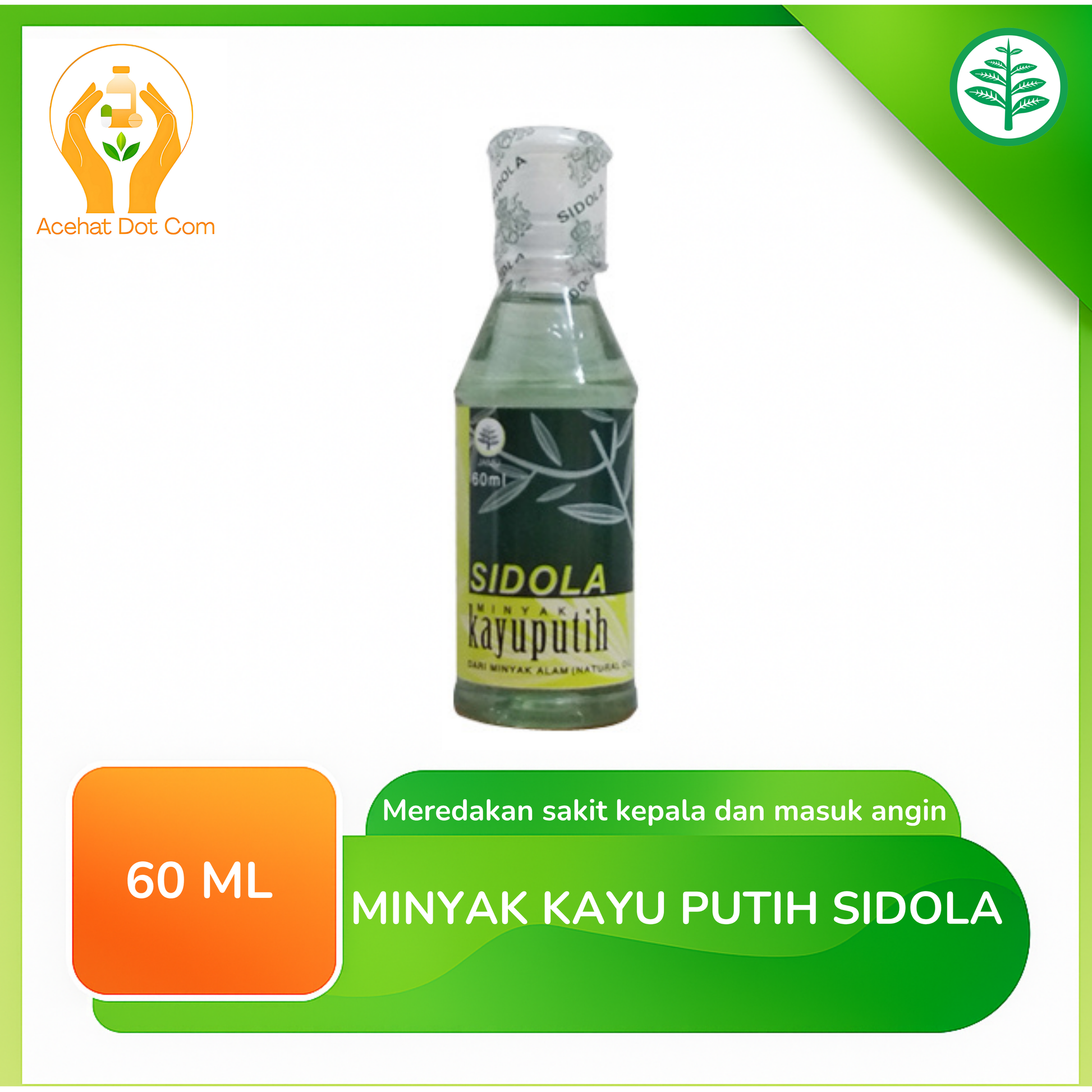Minyak Kayu Putih Sidola 60 Ml 