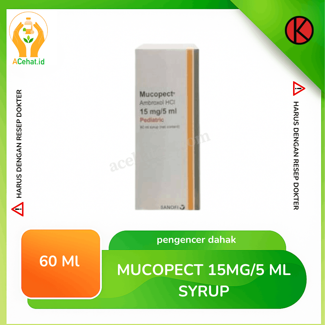 Mucopect 15 mg/5 ml Sirup 60 ml