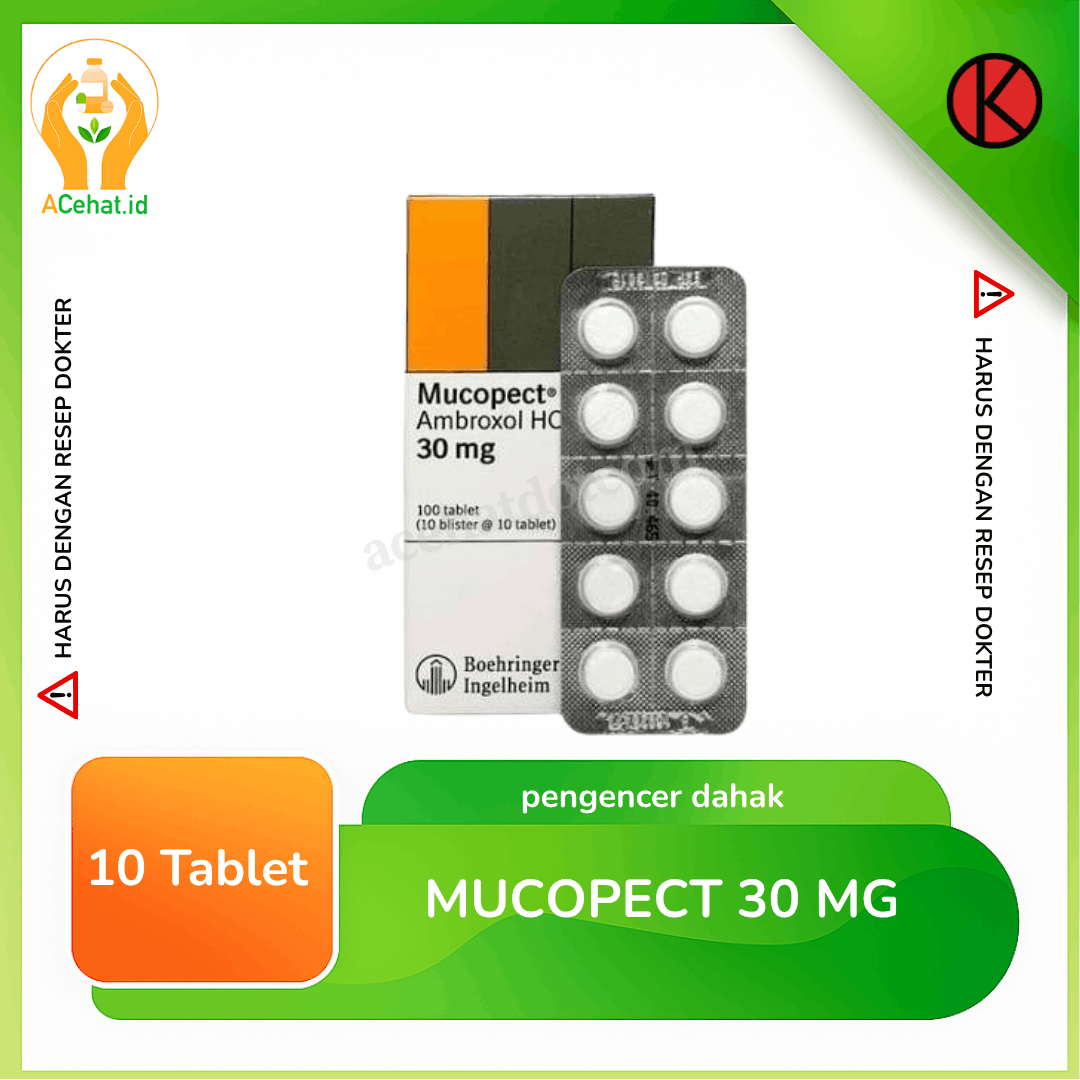 Mucopect 30 mg 10 Tablet