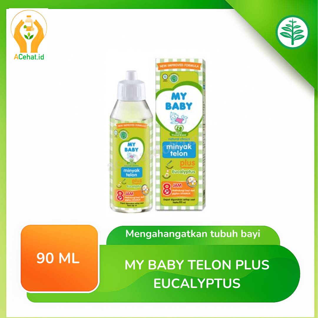 My Baby Minyak Telon Plus Eucalyptus 90 Ml - Acehat