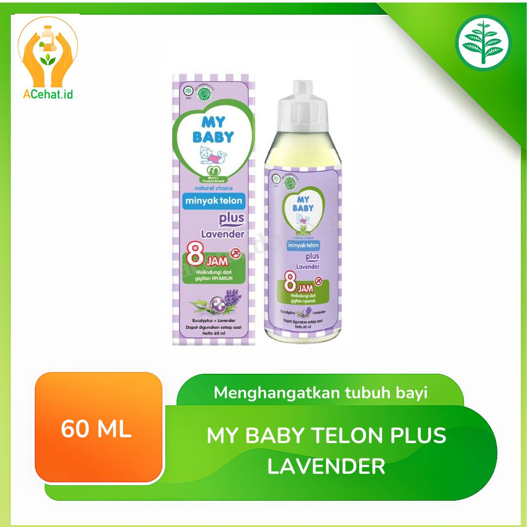 My Baby Minyak Telon Plus Lavender 60 Ml - Acehat