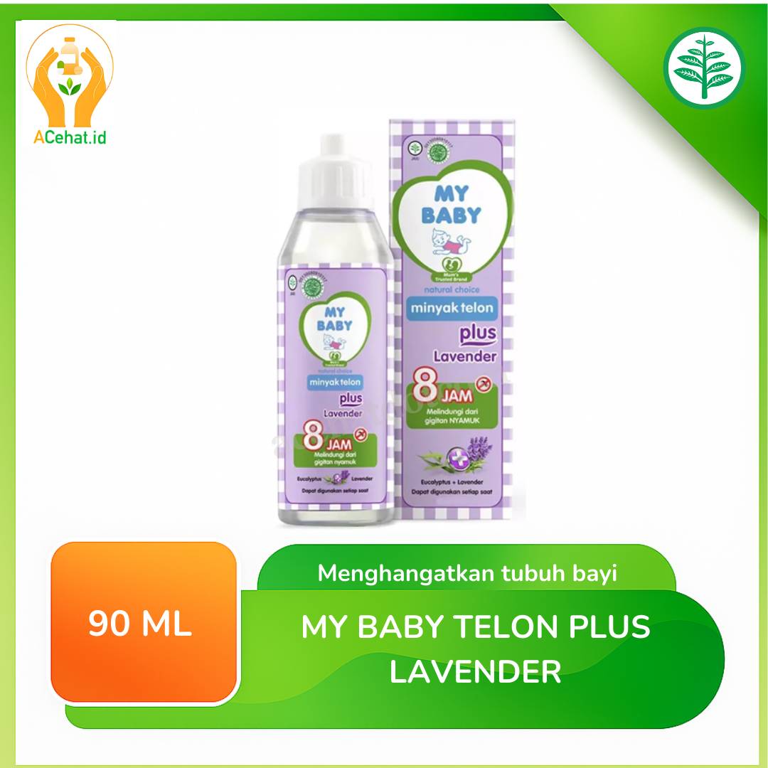 My Baby Minyak Telon Plus Lavender 90 Ml - Acehat