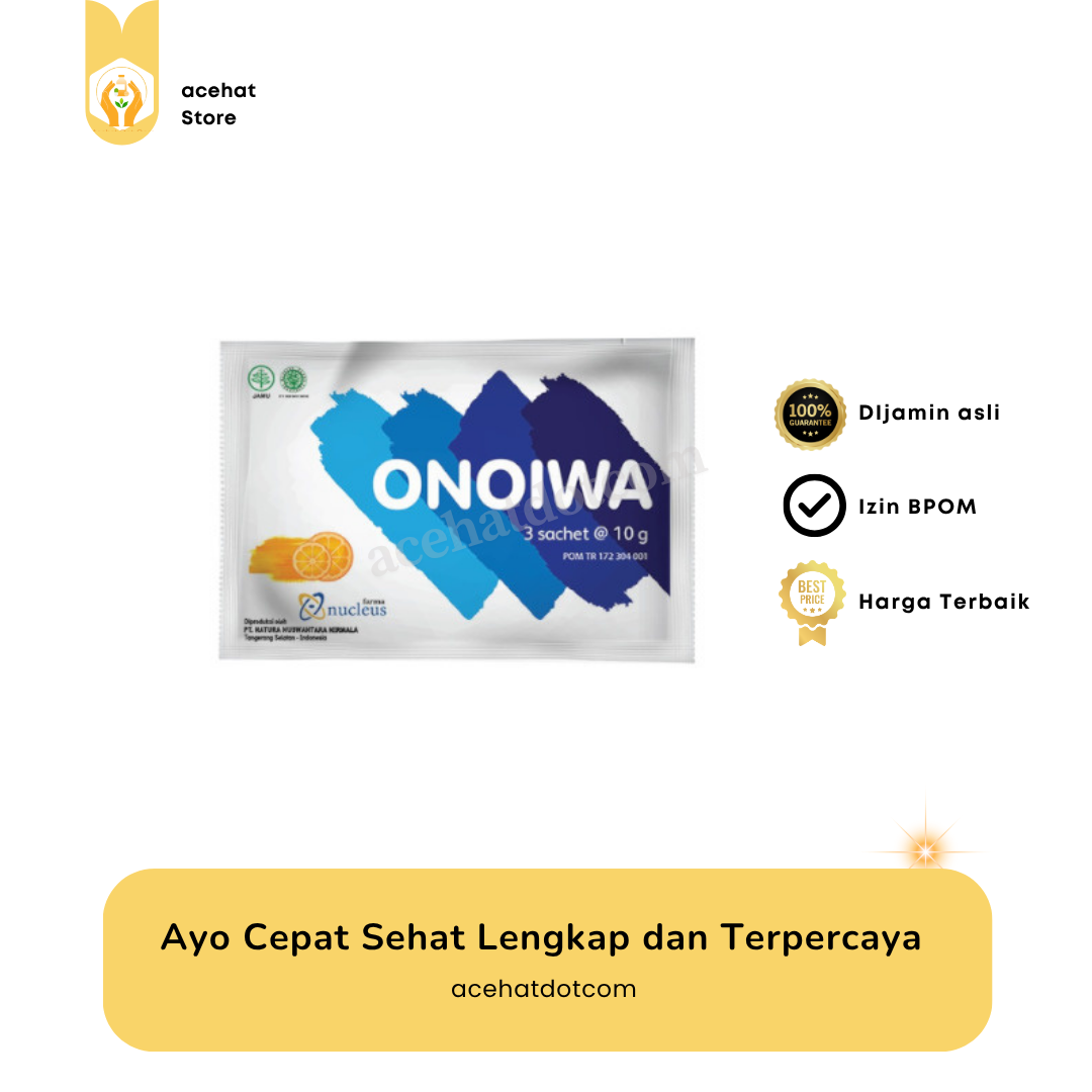 Onoiwa Plus 3 Sachet @10 Gram