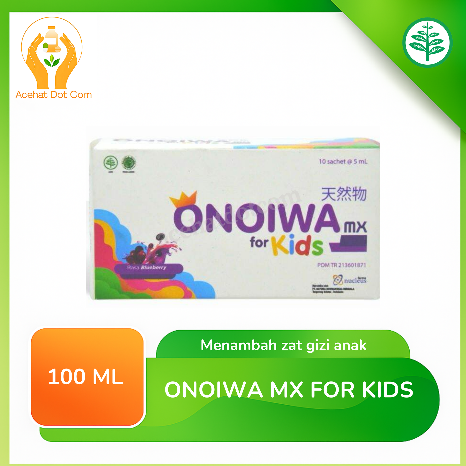 Onoiwa Mx Untuk Anak 10 Sachet @5 Ml 