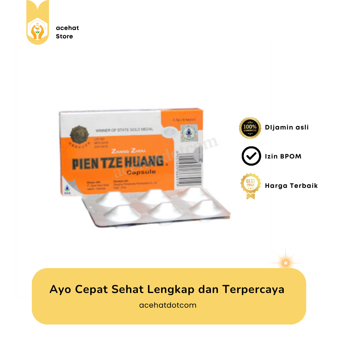 Pien Tze Huang 0.3 G 6 Kapsul