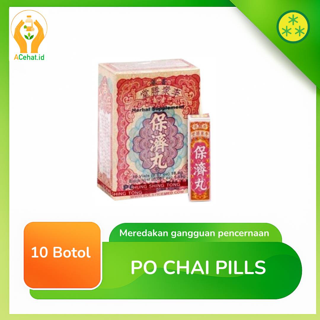 Po Chai Pills 10 Botol