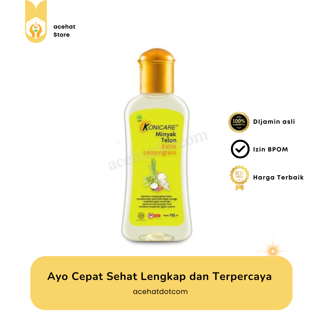 KONICARE MINYAK TELON EXTRA LEMONGRASS 125 