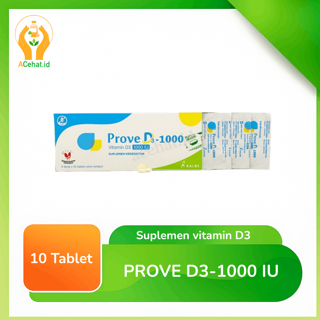 Prove D3-1000 IU 10 Tablet