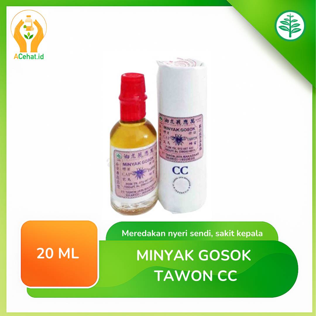 Minyak Gosok Cap Tawon Cc 20 Ml - Acehat