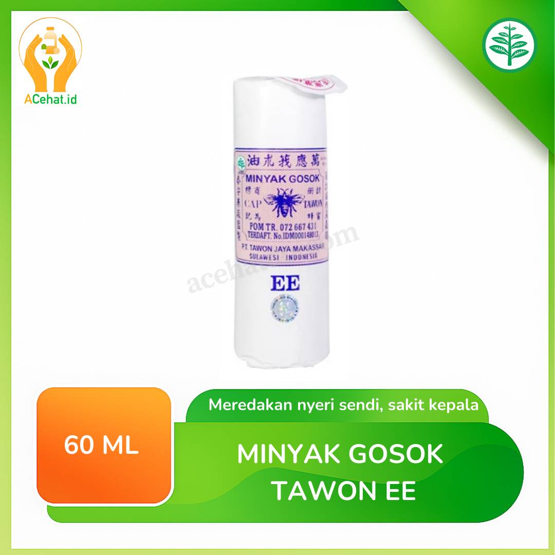 Minyak Gosok Cap Tawon Ee 60 Ml - Acehat