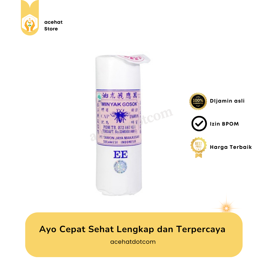 Minyak Gosok Cap Tawon Ee 60 Ml 