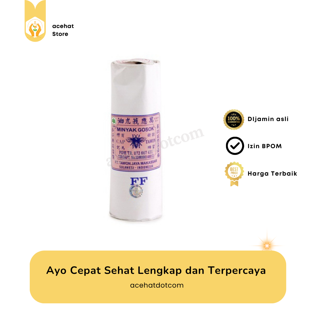 Minyak Gosok Cap Tawon Ff 90 Ml 