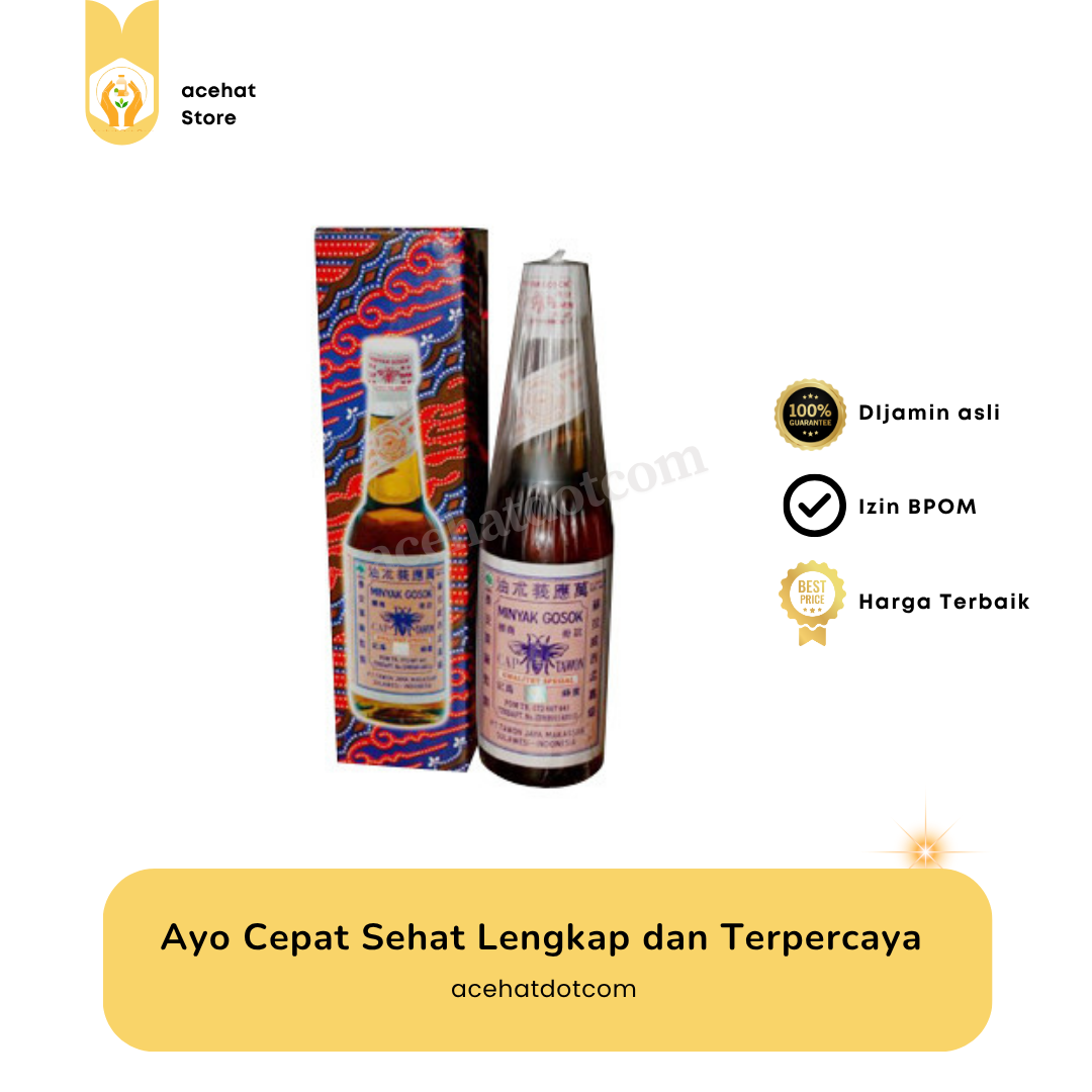 Minyak Gosok Cap Tawon Gg 330 Ml
