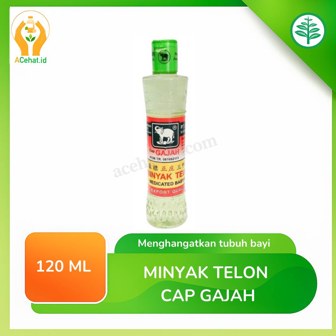 Minyak Telon Cap Gajah 120 Ml - Acehat