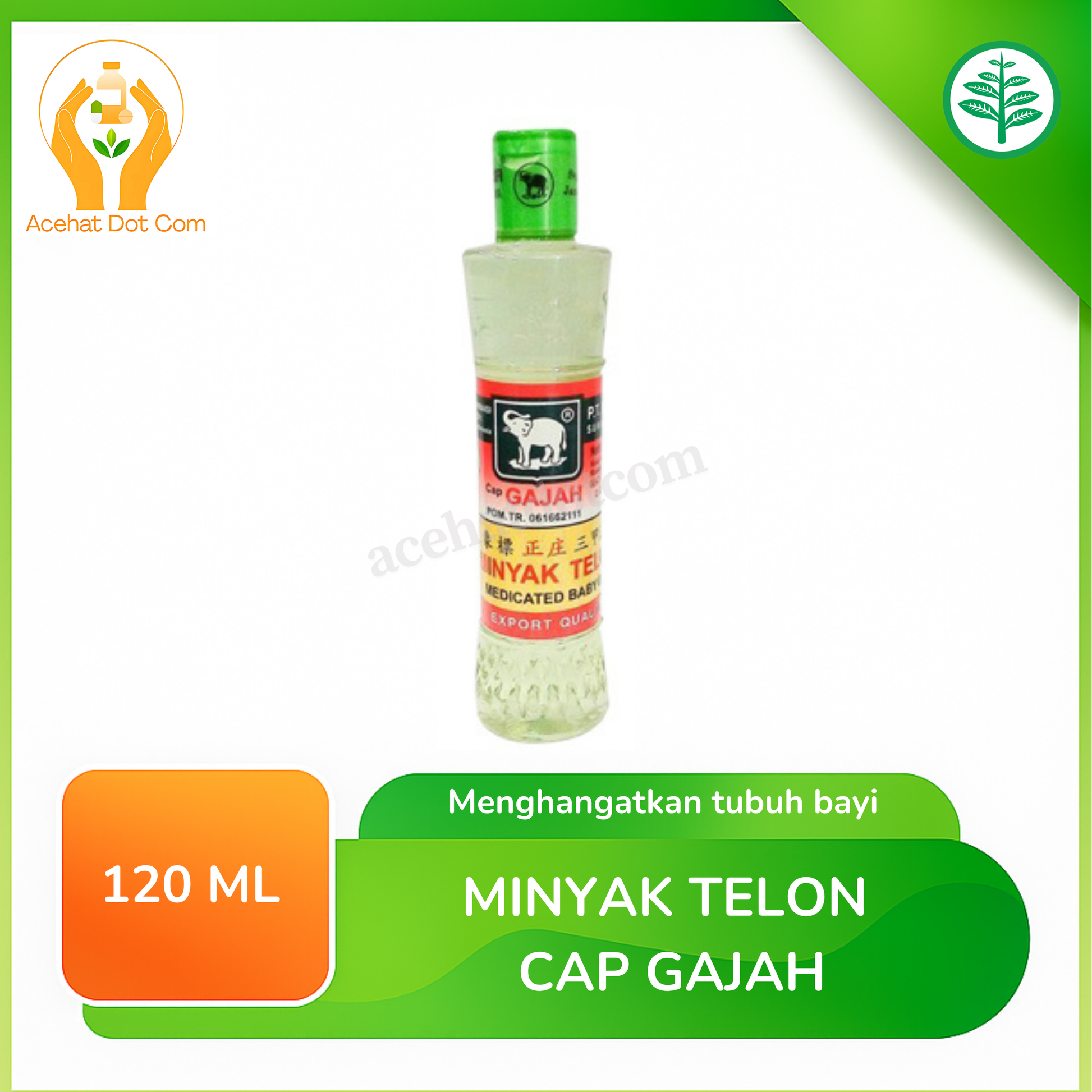 Minyak Telon Cap Gajah 120 Ml 