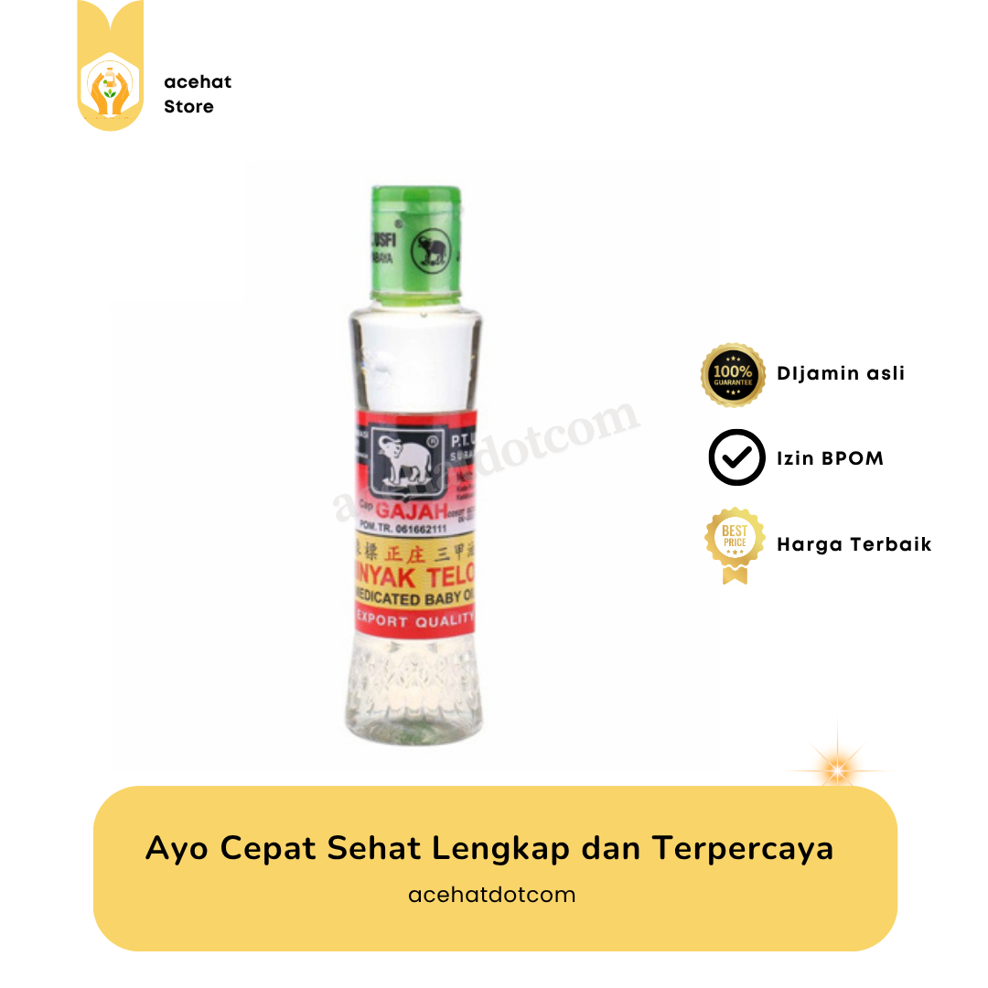 Minyak Telon Cap Gajah 60 Ml 