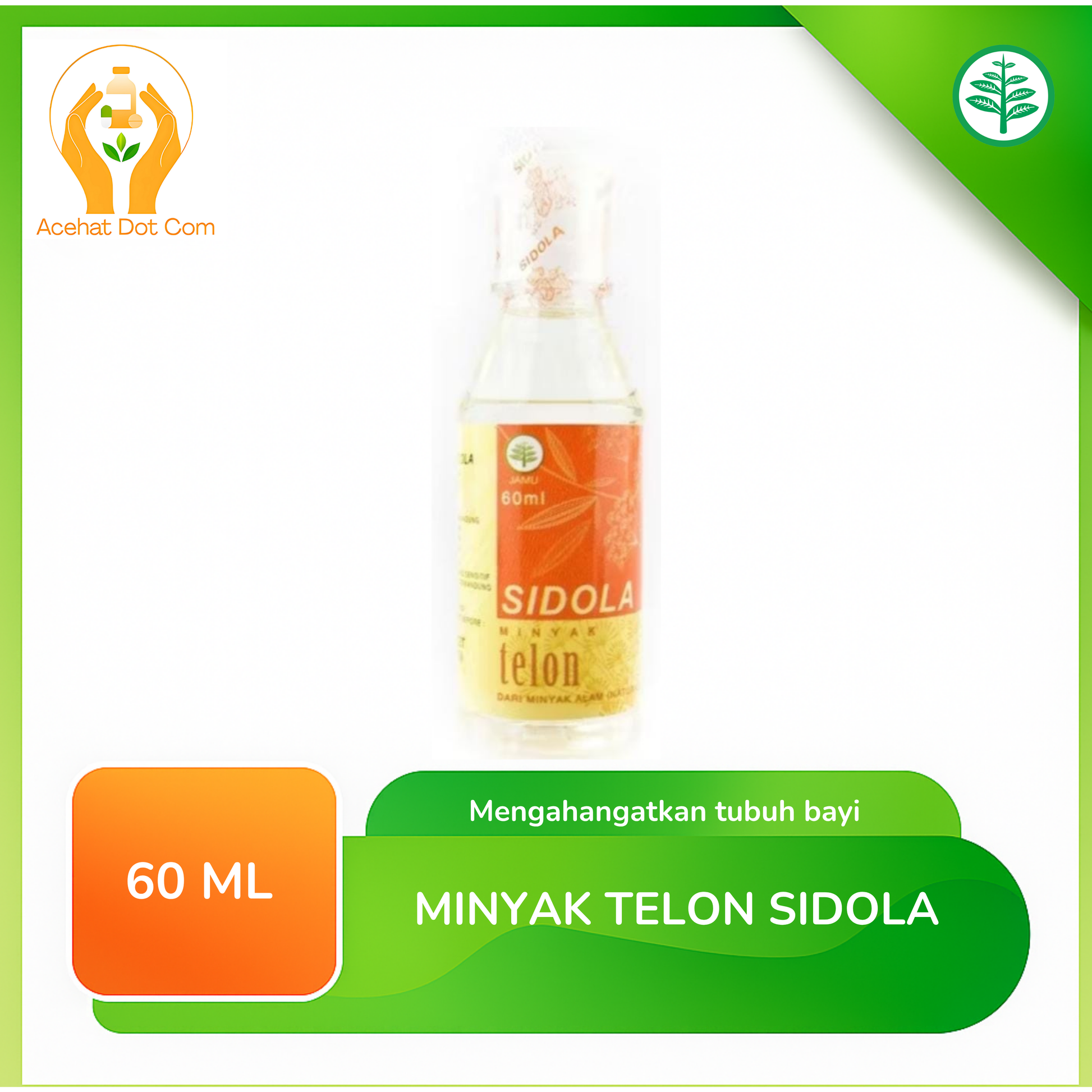 Minyak Telon Sidola 60 Ml 