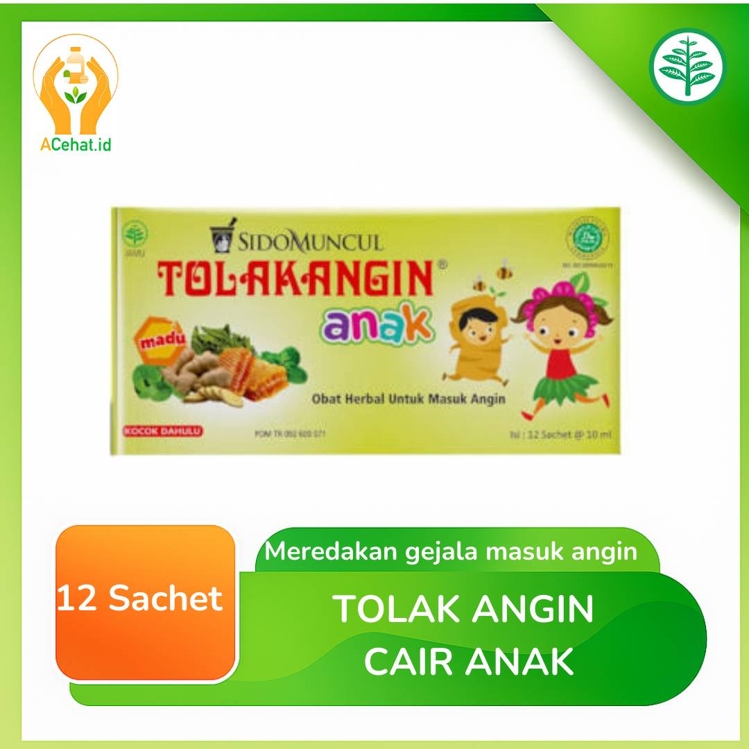 TOLAK ANGIN CAIR ANAK ISI 12 sachet