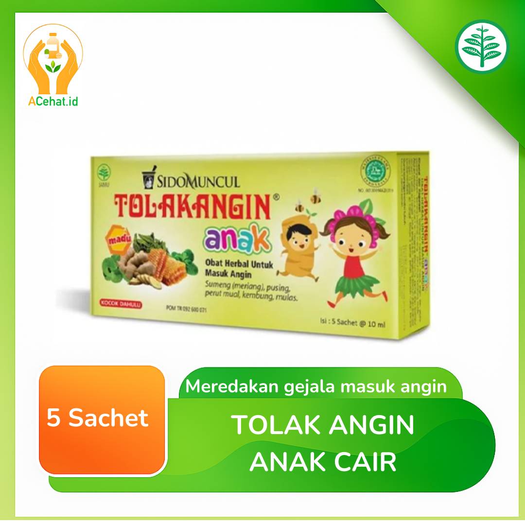 TOLAK ANGIN CAIR ANAK ISI 5 sachet