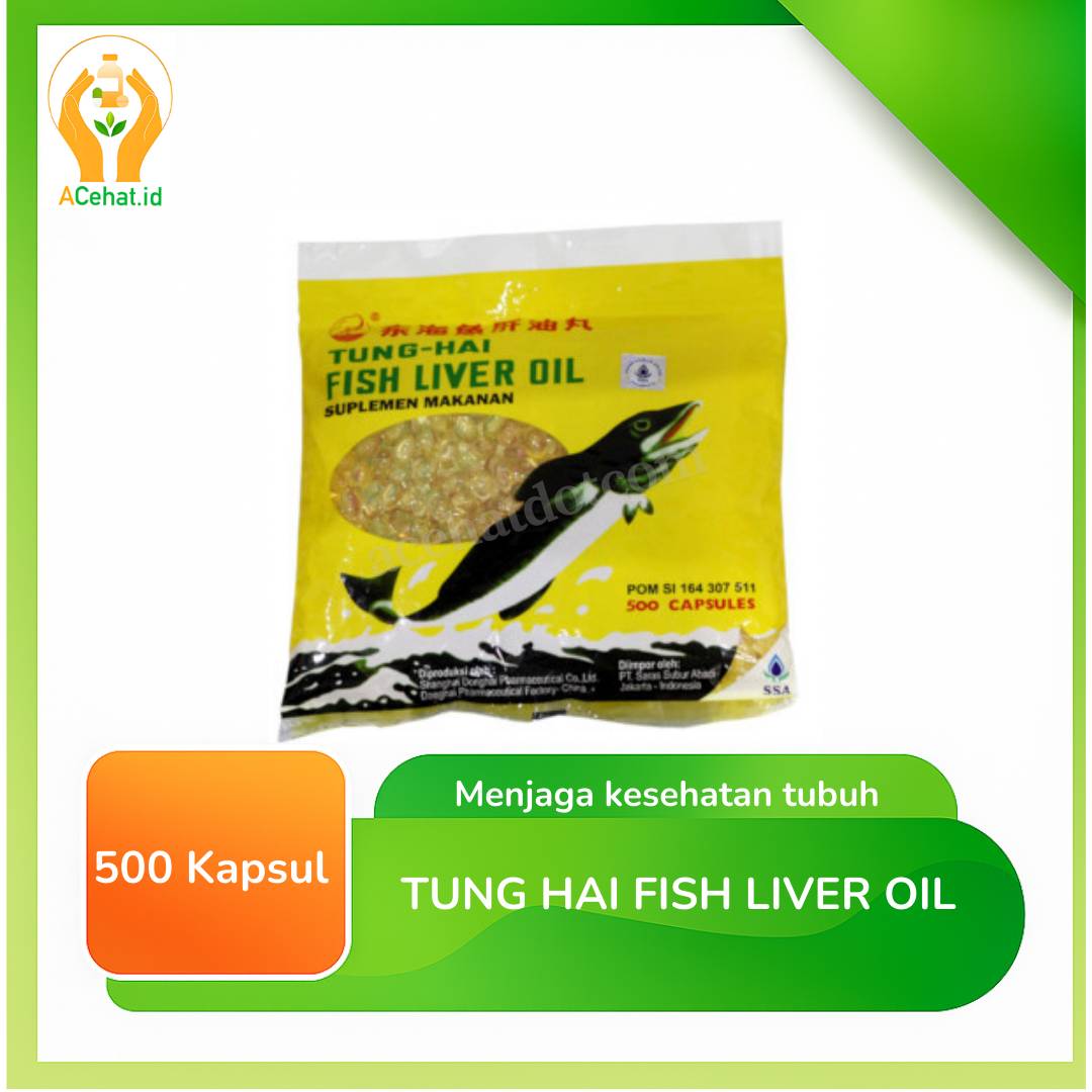 Tung Hai Fish Liver Oil 500 Kapsul