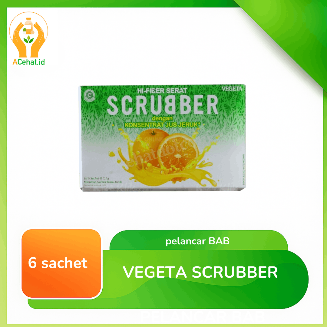 Vegeta Scrubber 6 Sachet
