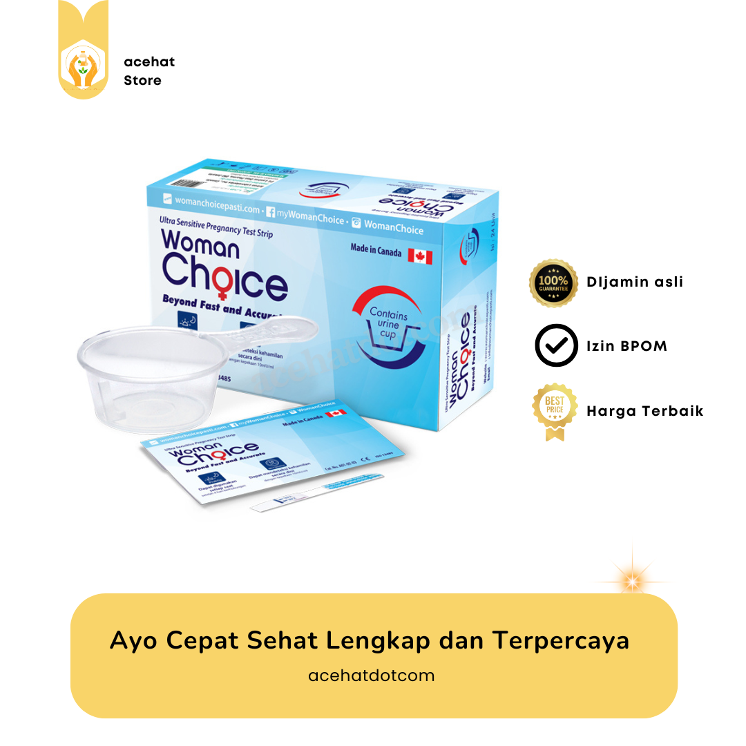 WOMEN CHOICE ULTRA SENSITIVE STRIP + WADAH