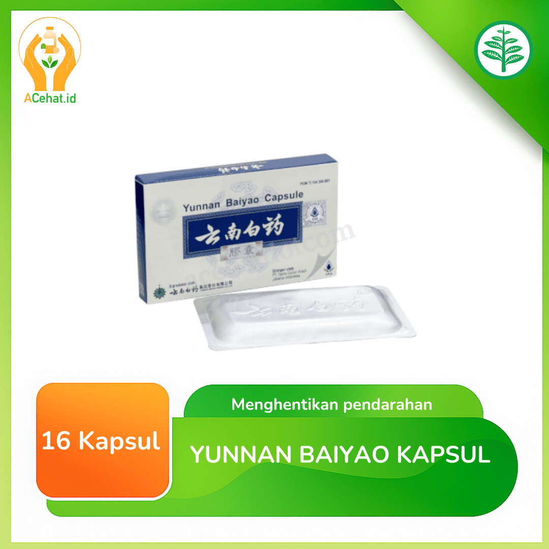 Yunnan Bayao Capsule 16 Kapsul